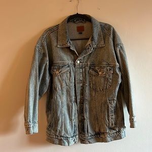 Acid Wash BDG Jean Jacket Size M/L Oversized